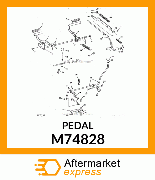 Pedal M74828