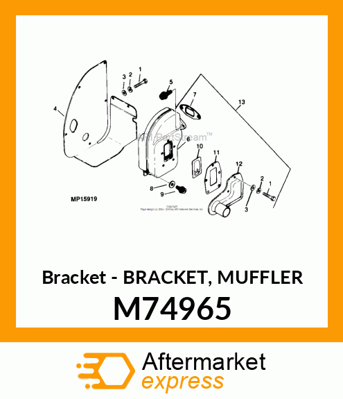 Bracket M74965