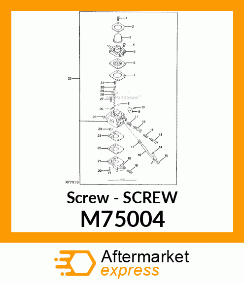 Screw - SCREW M75004