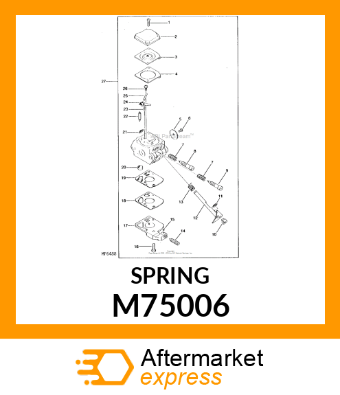 Spring M75006