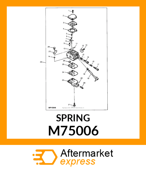 Spring M75006