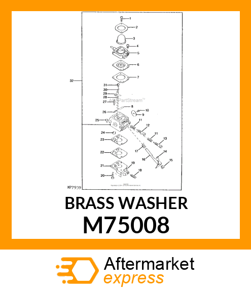 Valve - VALVE, THROTTLE M75008