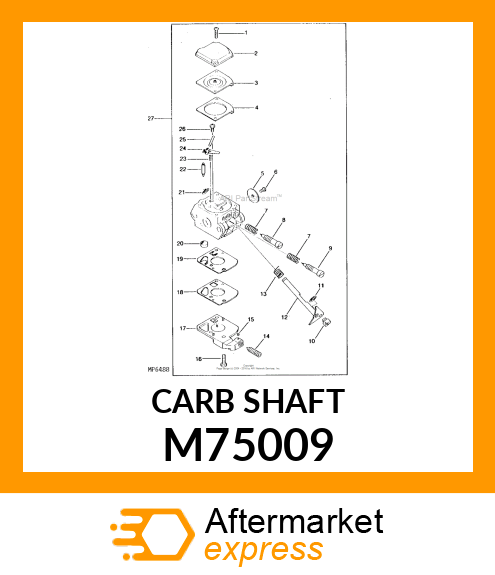 Shaft M75009