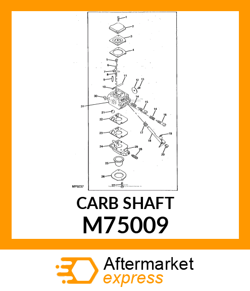 Shaft M75009