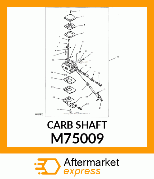 Shaft M75009