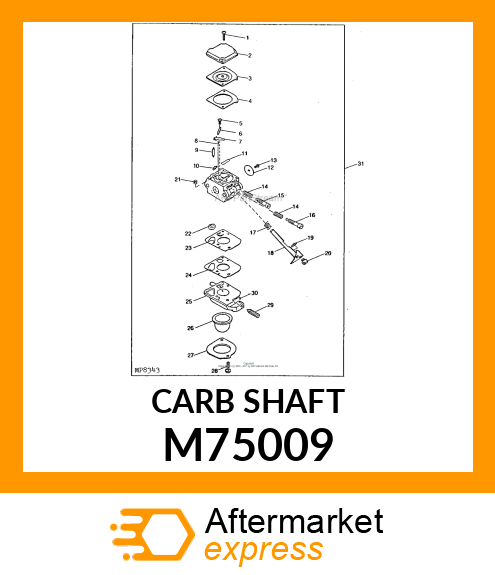 Shaft M75009