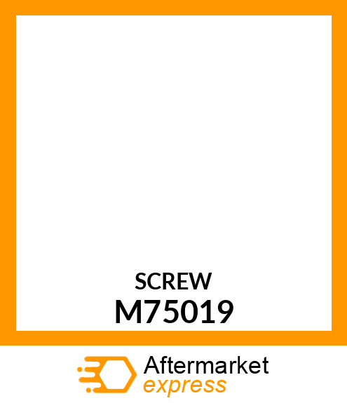 Screw - SCREW M75019