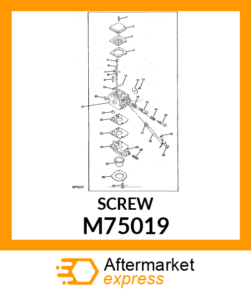 Screw - SCREW M75019