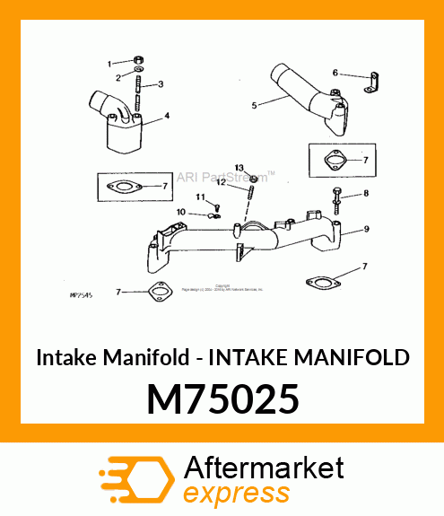 Intake Manifold M75025