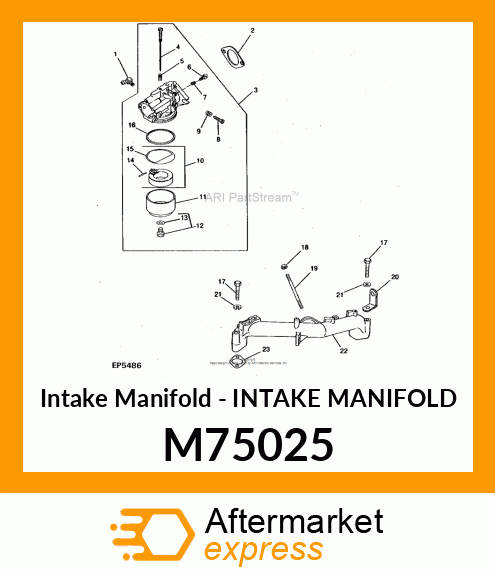 Intake Manifold M75025