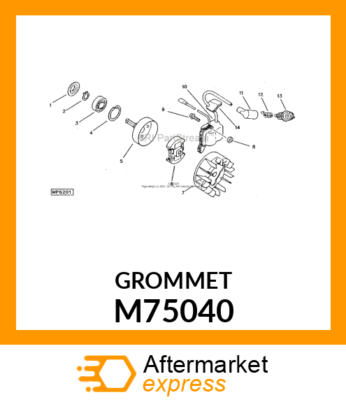 Bushing - BUSHING M75040