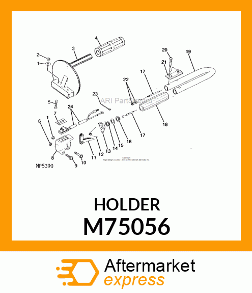 Holder M75056