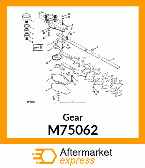 Gear M75062