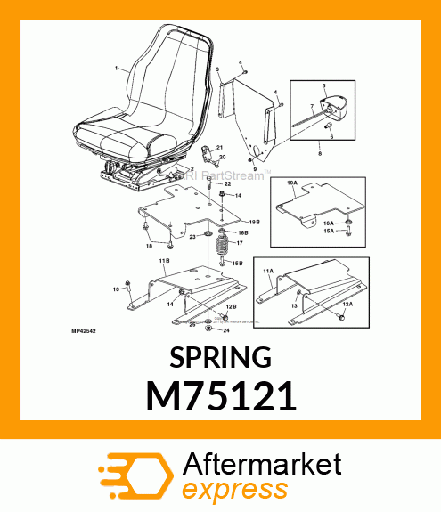 SPRING M75121