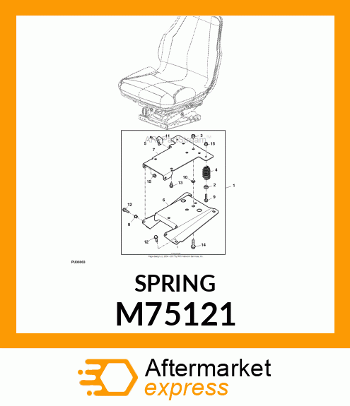 SPRING M75121