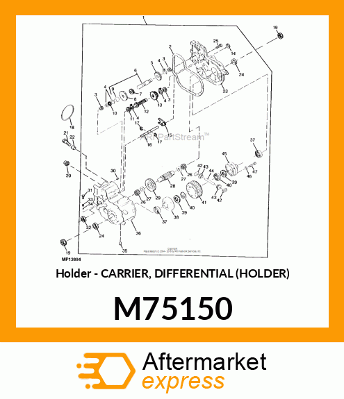 Holder M75150