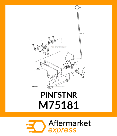 Pin Fastener - PIN M75181