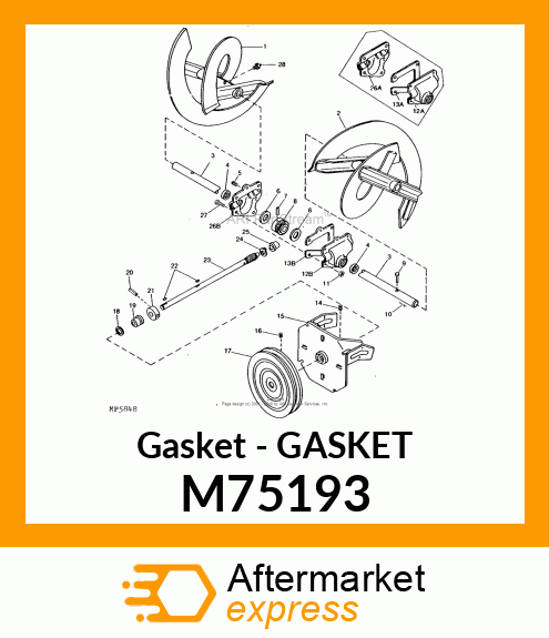 Gasket - GASKET M75193