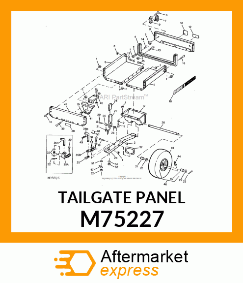 TAILGATE PANEL M75227