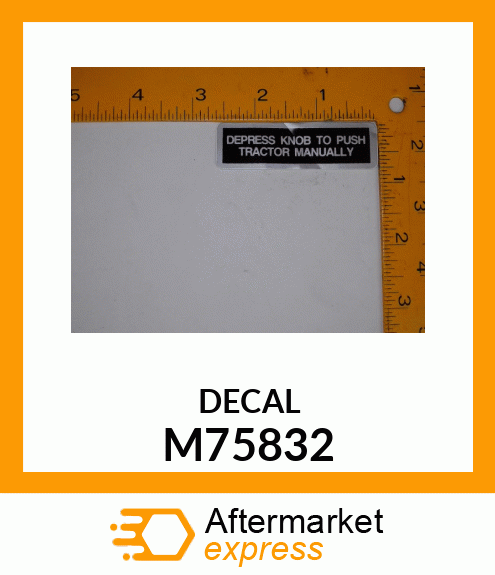 Label M75832