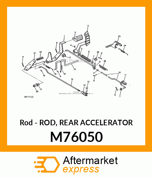 Rod M76050