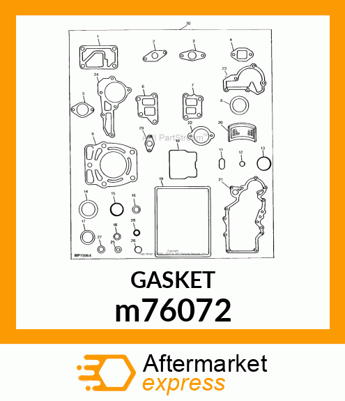 GASKET m76072