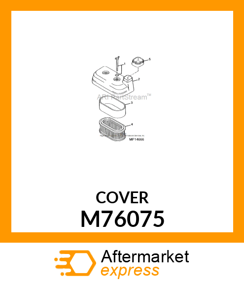 CASE, AIR FILTER M76075