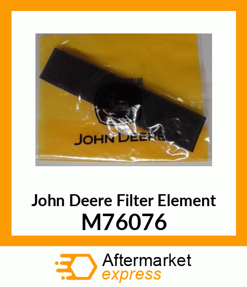 ELEMENT, FOAM AIR FILTER M76076