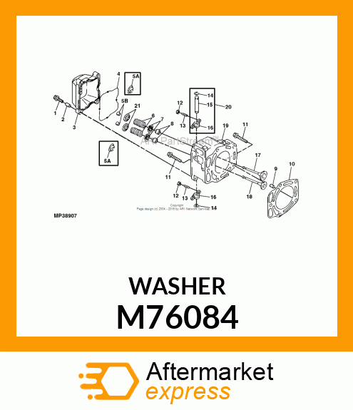 RETAINER, SPRING M76084