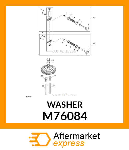 RETAINER, SPRING M76084