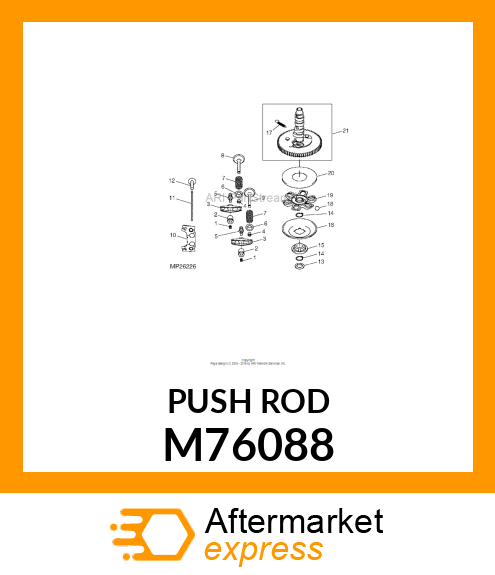 ROD, PUSH M76088