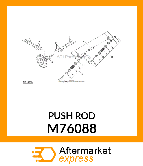 ROD, PUSH M76088