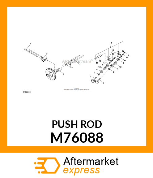 ROD, PUSH M76088