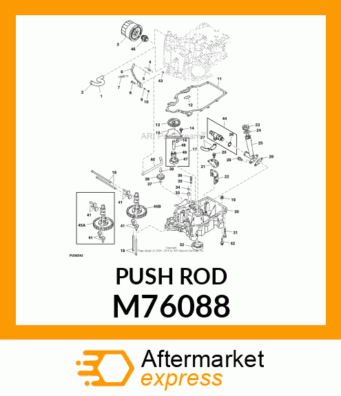 ROD, PUSH M76088