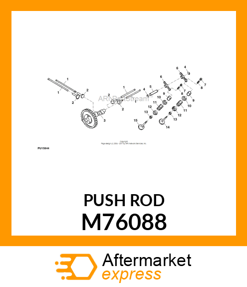 ROD, PUSH M76088