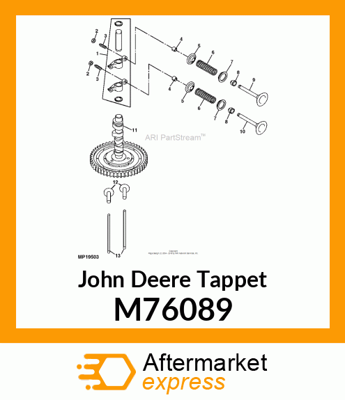 TAPPET M76089