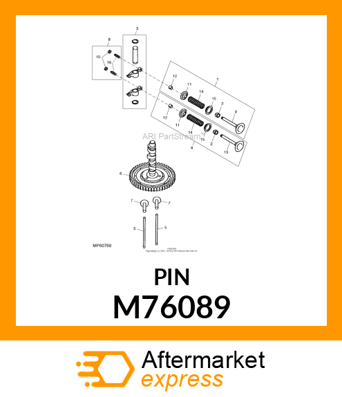 TAPPET M76089