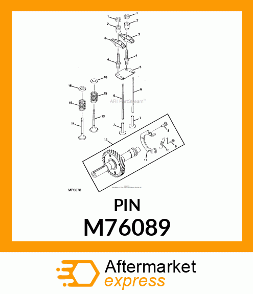 TAPPET M76089