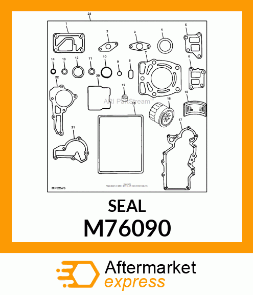 SEAL, OIL M76090