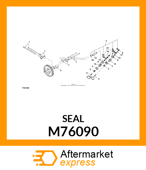 SEAL, OIL M76090