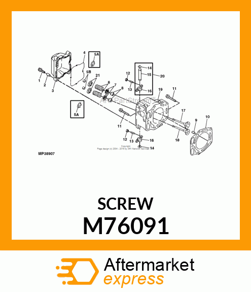 SCREW M76091