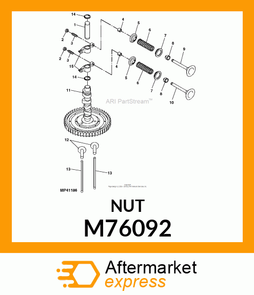 NUT M76092