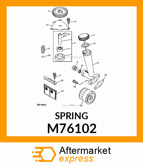 SPRING M76102