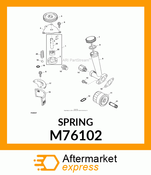 SPRING M76102