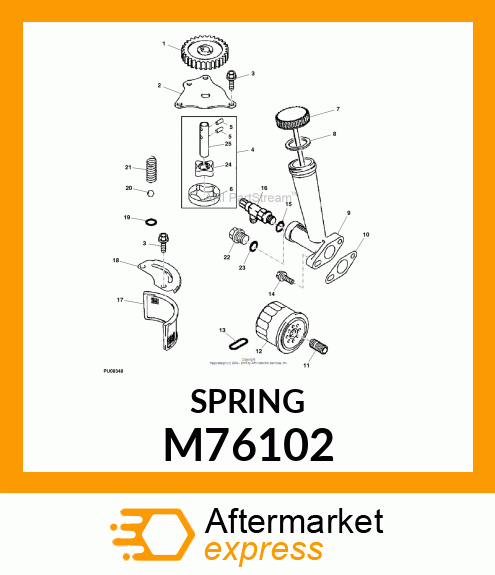 SPRING M76102