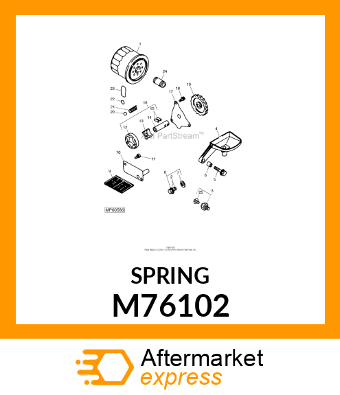 SPRING M76102