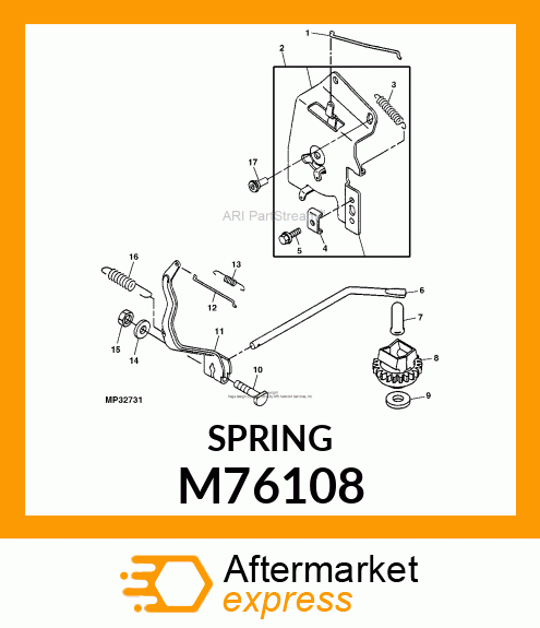 SPRING M76108