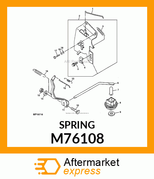 SPRING M76108