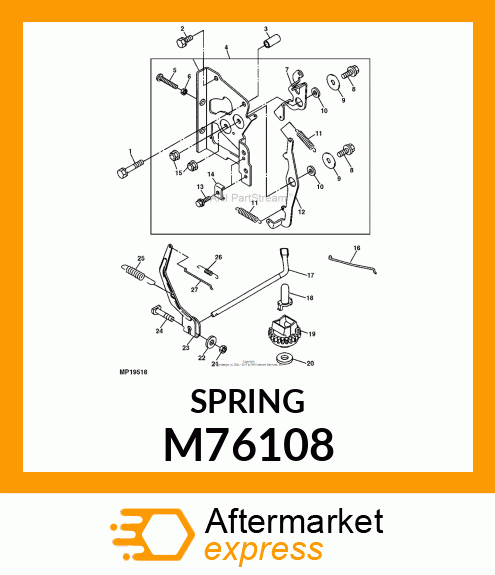 SPRING M76108