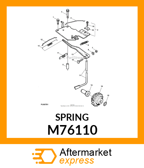 SPRING M76110